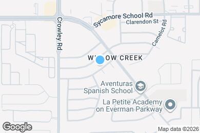 Map image of the property - 1800 Willow Vale Dr