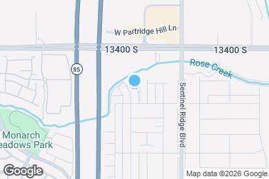 Map image of the property - 13516 S Maximus Dr