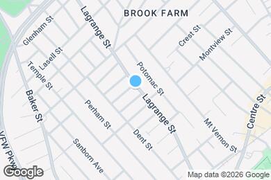 Map image of the property - 576 Lagrange St