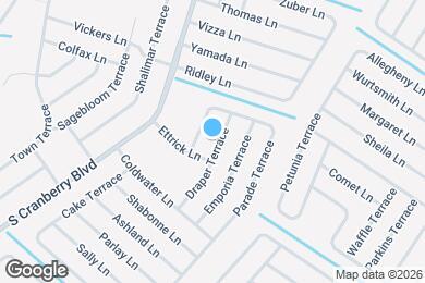 Map image of the property - 3053 Draper Terrace