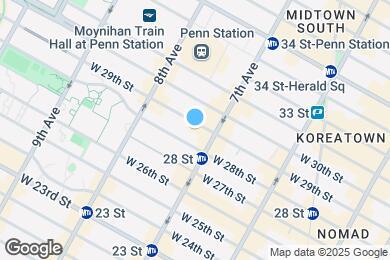 Map image of the property - 212 W 29th St