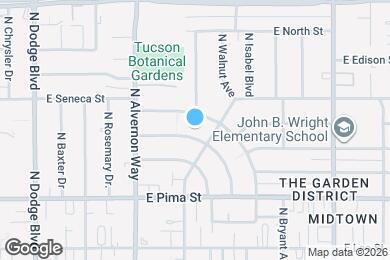 Map image of the property - 3981 E Desmond Ln