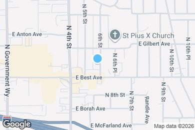 Map image of the property - 2619 N 6th St