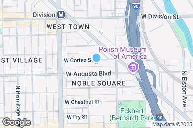 Map image of the property - 1445 W Cortez St