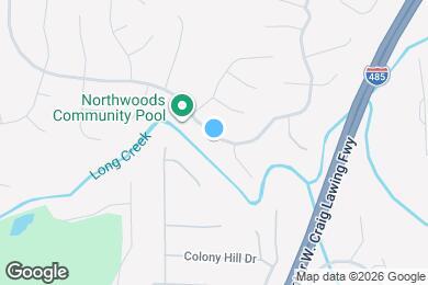 Map image of the property - 10115 Northwoods Forest Dr