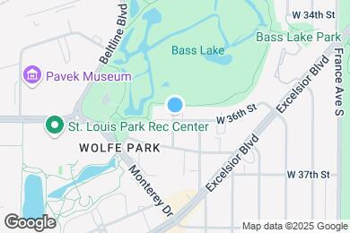 Map image of the property - 4422 W 36th St
