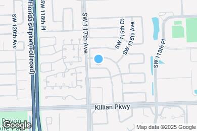 Map image of the property - 11605 SW 100th Ter