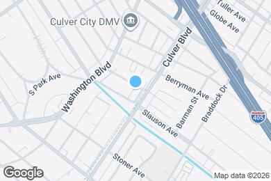 Map image of the property - 11607 1/2 Culver Blvd