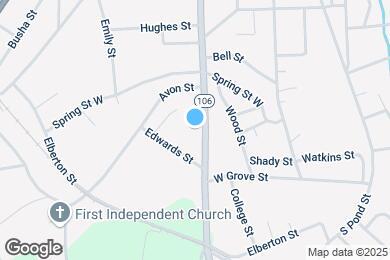 Map image of the property - 514 S Broad St