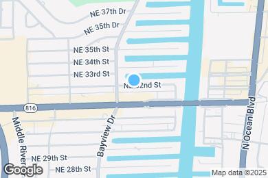 Map image of the property - 2822 NE 32nd St