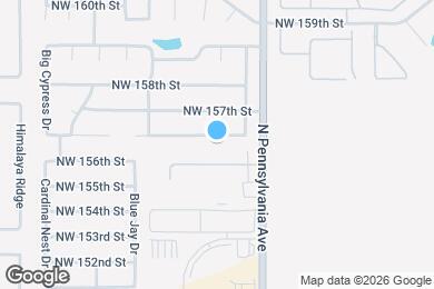 Map image of the property - 2124 NW 157th Terrace