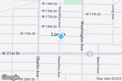 Map image of the property - 1927 Hamilton Ave