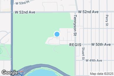 Map image of the property - 4616 W 50th Pl