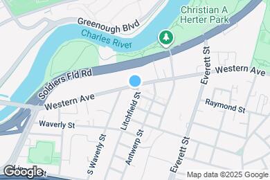 Map image of the property - 410 Western Ave