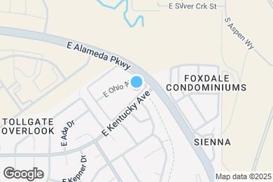 Map image of the property - 18163 E Kentucky Ave