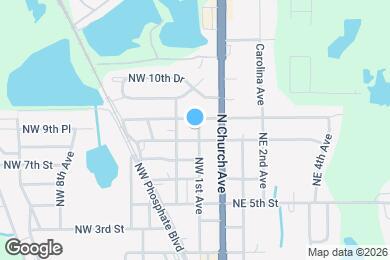 Map image of the property - 804 NW 1st Ave