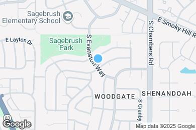Map image of the property - 14907 E Wagontrail Pl