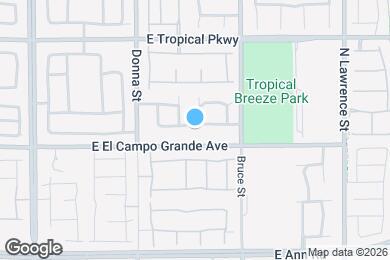 Map image of the property - 1109 E Neva Ranch Ave