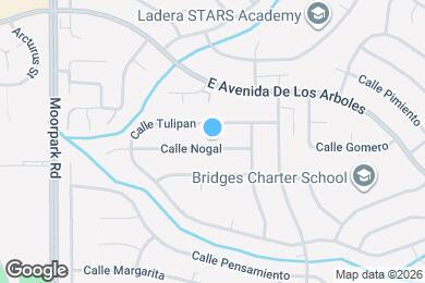 Map image of the property - 971 Calle Nogal