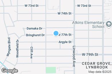 Map image of the property - 514 W 77th St