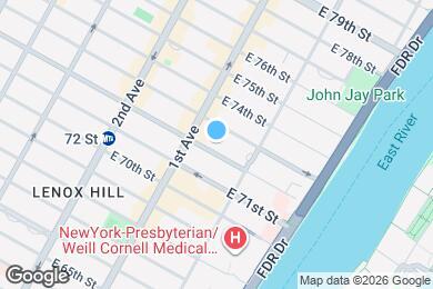 Map image of the property - 420 E 72nd St