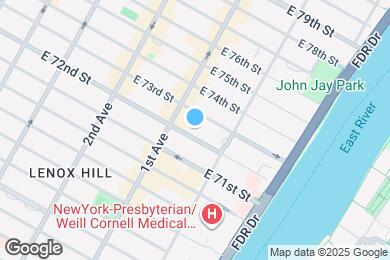 Map image of the property - 422 E 72nd St