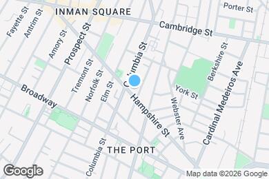 Map image of the property - 109 Hampshire St