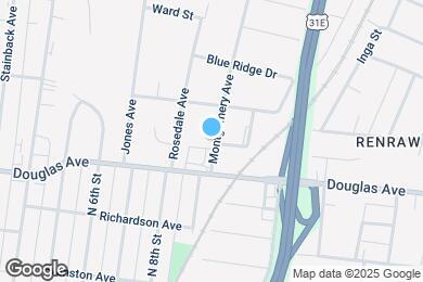 Map image of the property - 1308 Montgomery Ave