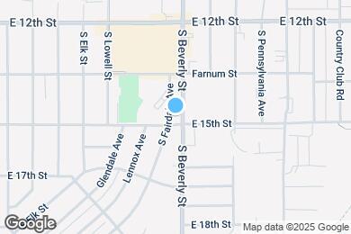 Map image of the property - 1455 S Fairdale Ave