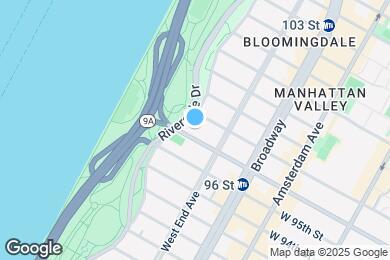 Map image of the property - 323 W 96th St