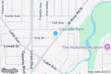 Map image of the property - 736 W River Rd N