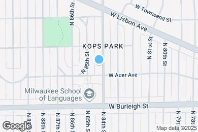 Map image of the property - 3225 N 84th St