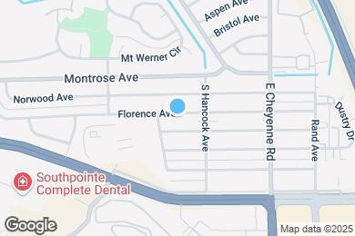 Map image of the property - 1129 Florence Ave