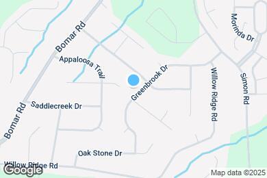 Map image of the property - 3821 Greenbrook Dr
