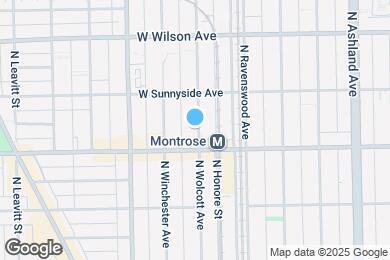 Map image of the property - 4428 N Wolcott Ave