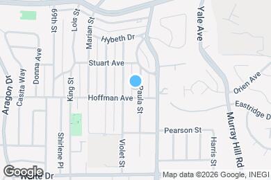 Map image of the property - 4014 Paula St