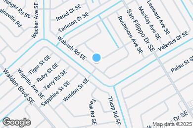 Map image of the property - 1255 Wabash Rd SE