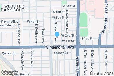 Map image of the property - 1031 N Florence Ave
