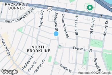 Map image of the property - 162 Babcock St