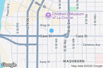 Map image of the property - 505 Cass St