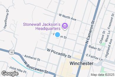 Map image of the property - 125 Peyton St