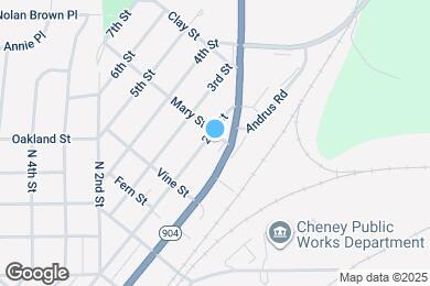 Map image of the property - 1619 2nd St