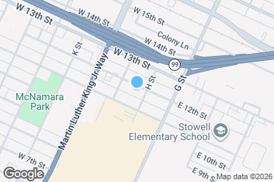 Map image of the property - 118 W 12th St