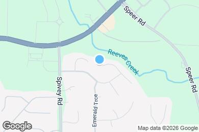 Map image of the property - 201 Reeves Creek Way