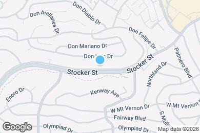Map image of the property - 4043 Don Tomaso Dr