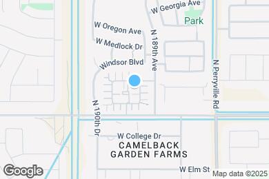 Map image of the property - 18941 W Reade Ave