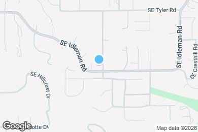 Map image of the property - 10505 SE Walnut Dr