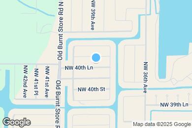 Map image of the property - 3817 NW 40th Ln