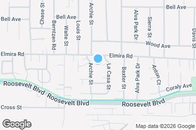 Map image of the property - 386 La Casa St