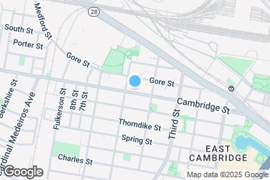 Map image of the property - 387 Cambridge St